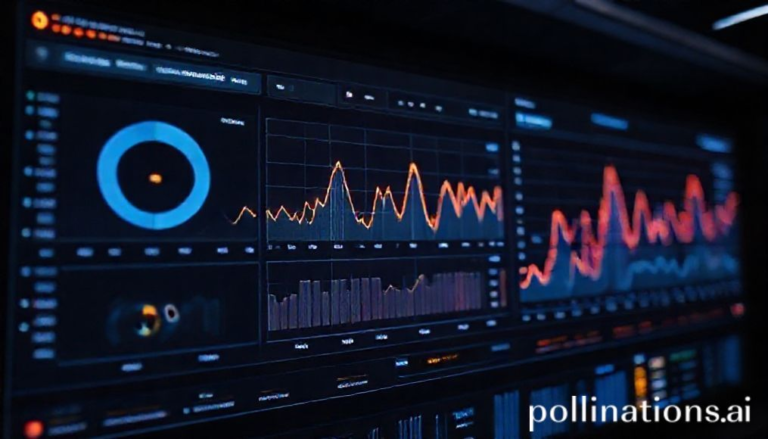 A digital dashboard displaying website performance metrics, with glowing lines and graphs extending beyond the visible screen, suggesting deep, unseen optimization. The screen shows metrics like loading speed, CPU usage, and data transfer, with a focus on visual data representation, dark background, futuristic UI, highly detailed, 8k quality, photorealistic